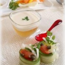 ヴィシソワーズ コンソメジュレ仕立て レシピ 作り方 By えセレブの食卓 楽天レシピ ヴィシソワーズ コンソメジュレ仕立て レシピ 作り方 By えセレブの食卓 楽天レシピ